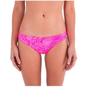 Hurley Jungle Walk Moderate Bikini Bottom Roze XS Vrouw