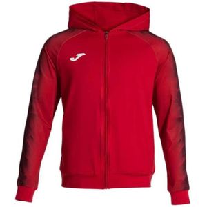 Joma - Elite Xi - Sweatshirt - Zwart - Fleece - Ritsluiting