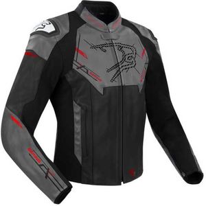 Bering Snap Leather Jacket Zwart 3XL Man