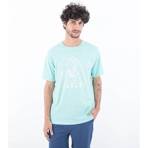 Hurley Everyday Laid To Rest Short Sleeve T-shirt Blauw L Man