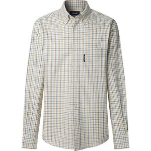 FaÇonnable Multi Check Overhemd Met Lange Mouwen