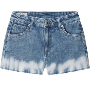 Pepe Jeansvoor meisjes. PG800871 Kort Bewolkt blauw (10años= 140cm), Casual, Katoen, Denim, kinderkleding