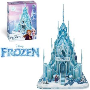 Disney Frozen Elsa´s Ice Palace 3d Puzzle Blauw