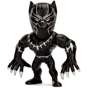 Jada Metal Black Panther 10 Cm Figure Zwart