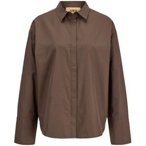 Jack & Jones Caro Poplin Relaxed Jjxx Overhemd Met Lange Mouwen
