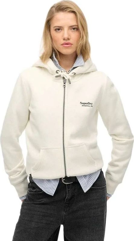 Superdry Essential Logo Sweatshirt Met Rits