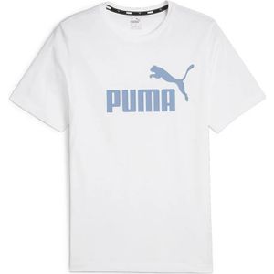 Puma - Essentials Logo Tee - T-shirt - Zwart - Katoen en Elastaan