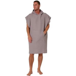 Ocean & Earth Waffle Hooded Poncho