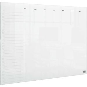 Nobo A3 Mini Acrylic Whiteboard Planner Wit