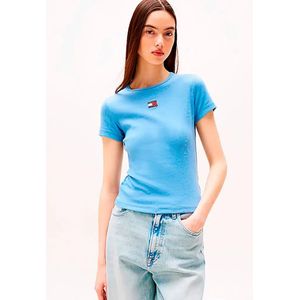 TOMMY HILFIGER - DW0DW17881 - T-shirt - Effen - Katoen