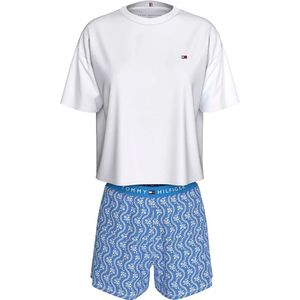 Tommy Hilfiger Uw0uw05760 Korte Mouw Pyjama