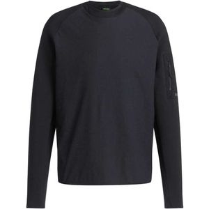 Sweater - Black - Regular Fit - Lange Mouwen - Ronde Hals