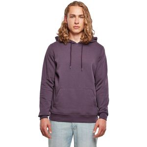 Build Your Brand Heavy Hoodie Paars 3XL Man