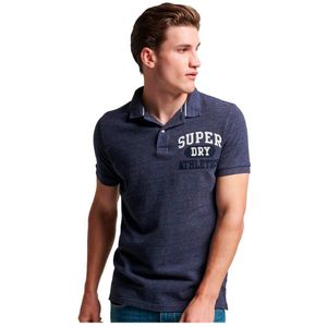 Superdry Vintage Superstate Short Sleeve Polo Blauw S Man