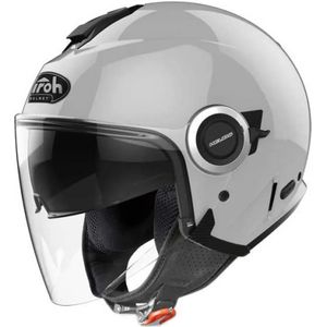 Airoh - Helyos - Jethelm - Zwart - HRT Materiaal