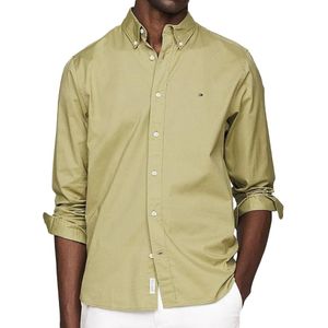 Tommy Hilfiger Flex Poplin Rf Overhemd Met Lange Mouwen