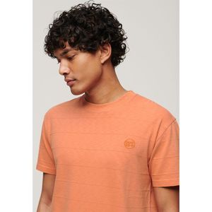 Superdry Vintage Texture Short Sleeve T-shirt Oranje S Man