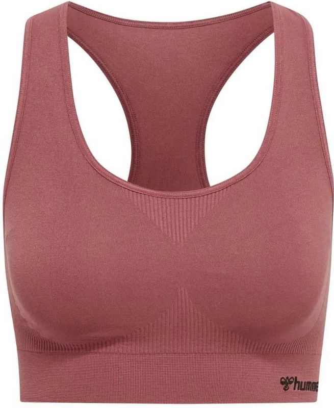 Hummel - hmlTIF Naadloze Sporttop - Zwart - Sportbeha