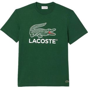 Lacoste Th1285 Short Sleeve T-shirt Groen 4 Man