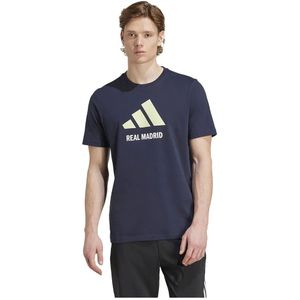 Adidas - Real Madrid Seasonal Graphic - T-shirt - Katoen - Met Korte Mouwen