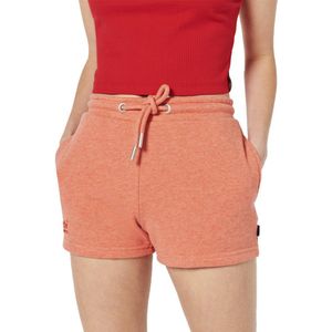 Superdry Vintage Logo Emb Jersey Shorts Oranje XS Vrouw