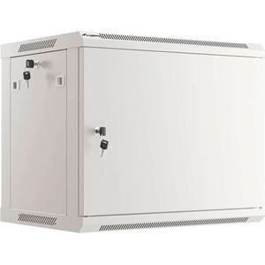 Lanberg - WF01-6409 - Serverkast - Grijs - 19 inch - 9U - Wandgemonteerd
