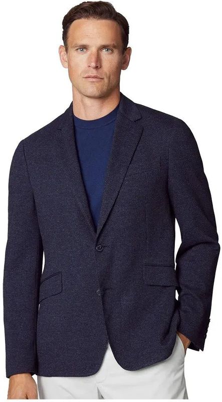 Hackett - HM443249 - Marineblazer - Marineblauw - Katoen - Lange Mouwen