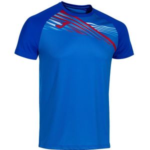 Joma Elite X Short Sleeve T-shirt Blauw 2XL Man