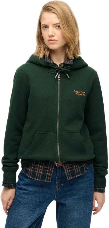 Dames Hoodie Superdry Athletic Essentials Logo