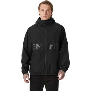 Helly Hansen - Core Graphic - Regenjas - Zwart - 2-laags constructie