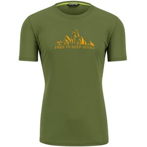 Karpos Loma Print Short Sleeve T-shirt Groen L Man