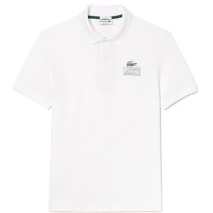 Lacoste Ph1136 Short Sleeve Polo Wit M Man