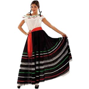 Viving Costumes Mexican Woman Custom Veelkleurig S
