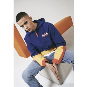 Urban Classics Starter Multicolored Logo Coupe Vent Jacket Rood S Man