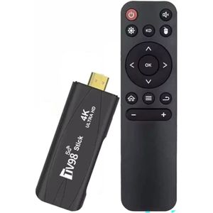 Tx Tv98 Stick 4k 1gb/8gb Wifi Dual Android 14-android Tv Mediaspeler