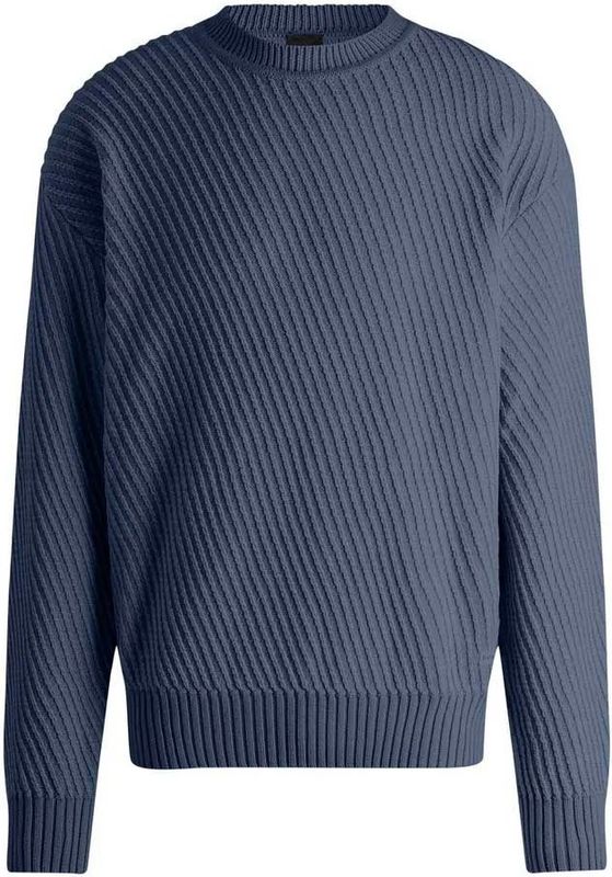 BoKorte mouw Casual Atlapeco Trui Ronde haLange mouw