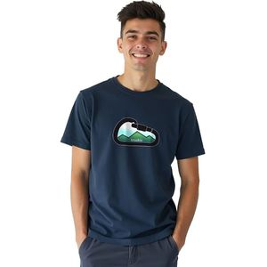 Kruskis Mountain Carabiner T-shirt Met Korte Mouwen
