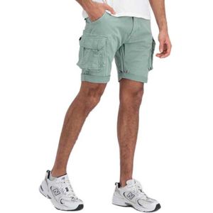 Alpha Industries Crew Cargo Shorts Groen 32 Man