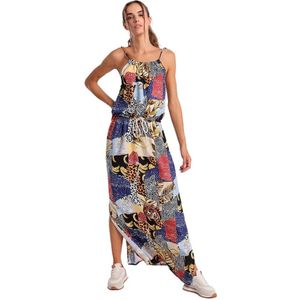 Lois Jeans - 8486 - Lange Jurk - Dierenprint