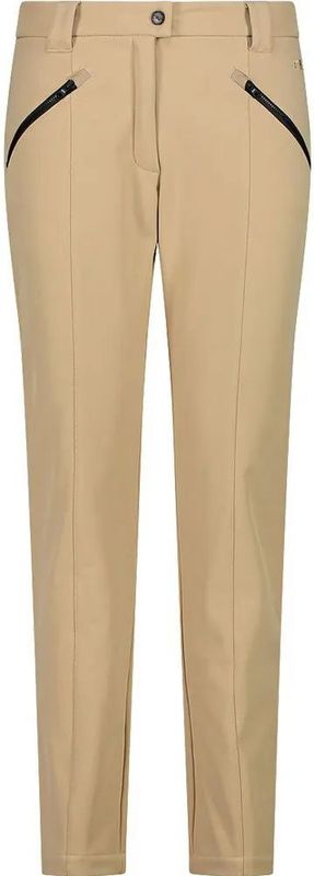 CMP - 3A11266 - Softshell Broek - Beige - Dames Sportbroek - Waterdicht