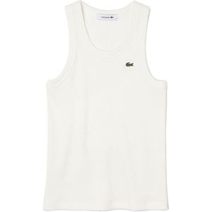 Lacoste Tf5388 Short Sleeve T-shirt Wit 38 Vrouw