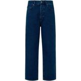 Pepe Jeans - PM207690 - Blauwe Jeans - Losse Pasvorm - Lage Taille - Casual - Katoen - Denim - Duurzaam