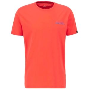 Alpha Industries - Holographic Sl T-shirt - Katoen - Korte Mouwen