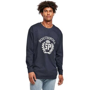 Southpole College Sweatshirt Blauw M Man