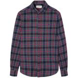 Silbon Sport Tartan Overhemd Met Lange Mouwen