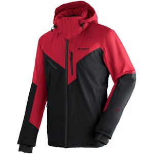 Maier Sports Waterproof Touring Pajares Jacket Rood,Zwart M-L / Short Man