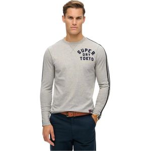 Superdry Vintage Athletic T-shirt Met Lange Mouwen