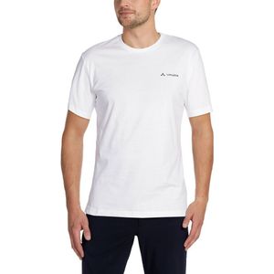 Vaude Brand Short Sleeve T-shirt Wit L Man