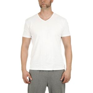 Emporio Armani 111648-cc722 Short Sleeve V Neck T-shirt 2 Units Wit S Man