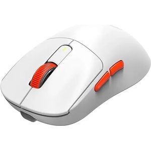 MARVO Niro 60W - Draadloze Gaming Muis - Wit - Tri-Mode - 12.000 DPI